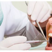 Odontólogo y paciente